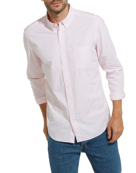 Camisa Manga Comprida Rosa Wrangler W58833NU6