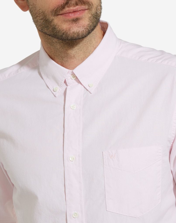 Camisa Manga Comprida Rosa Wrangler W58833NU6