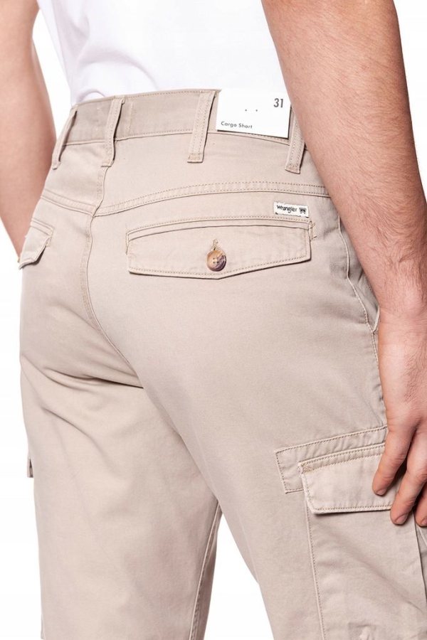 Calções Cargo Homem Bege Wrangler W15DHC49J