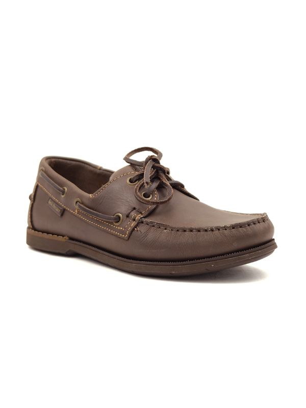 Sapato de Vela para Homem Jack Morgan em pele Castanho Nobuk
