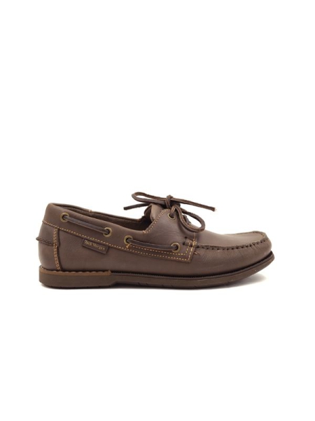 Sapato de Vela para Homem Jack Morgan em pele Castanho Nobuk