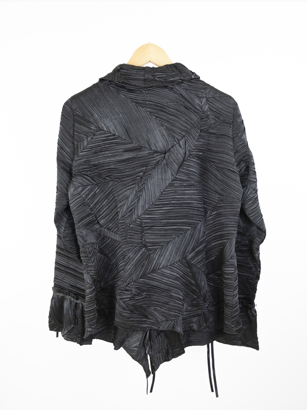 Blusa Senhora Drapeada, Preto, da Marca Fátima Veríssimo