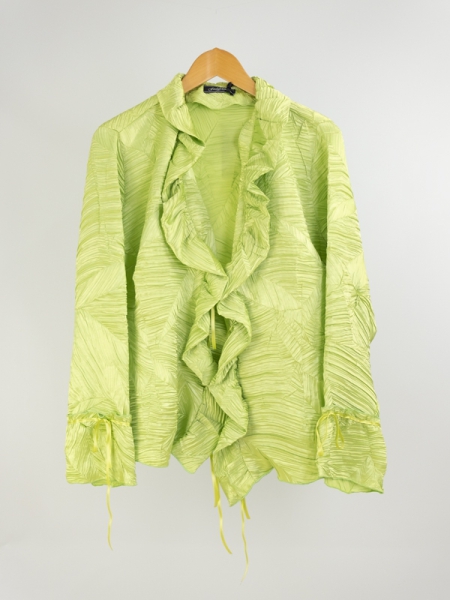 Blusa Senhora Drapeada, Verde, da Marca Fátima Veríssimo
