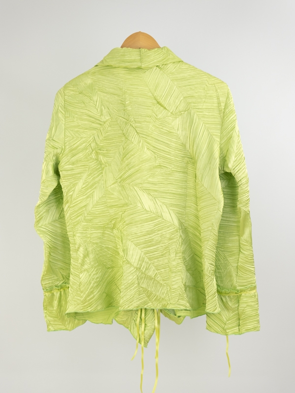 Blusa Senhora Drapeada, Verde, da Marca Fátima Veríssimo