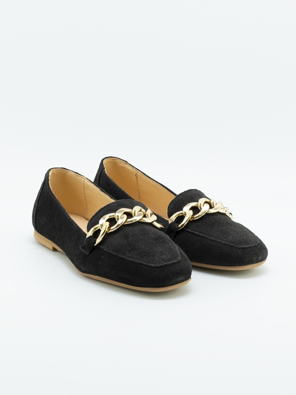 Sapatos Senhora Raso em Pele