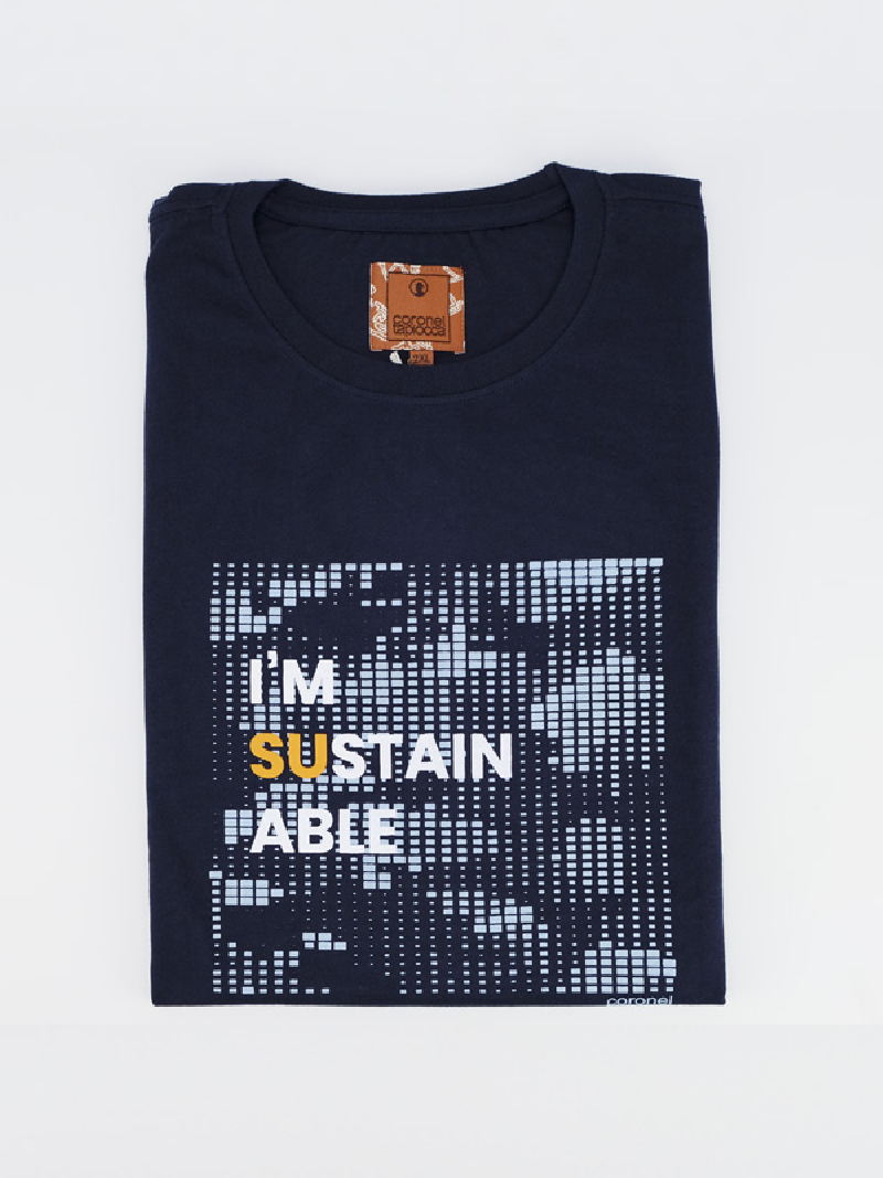 T-shirt Homem Coronel Tapioca