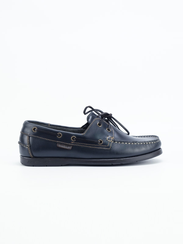 Sapato Vela para Homem Jack Morgan em pele Azul Escuro