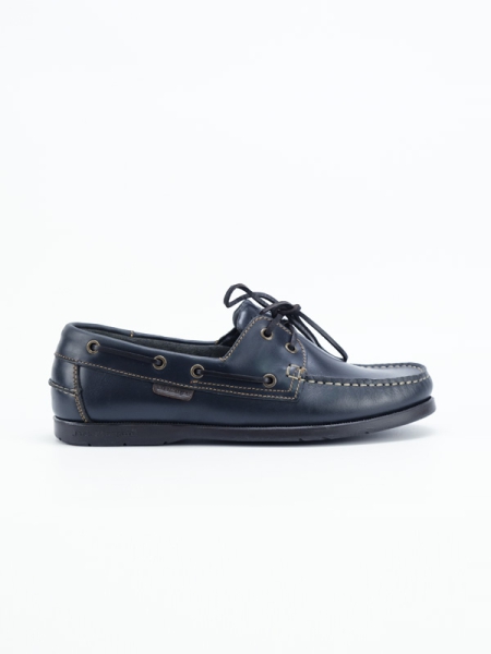Sapato Vela para Homem Jack Morgan em pele Azul Escuro