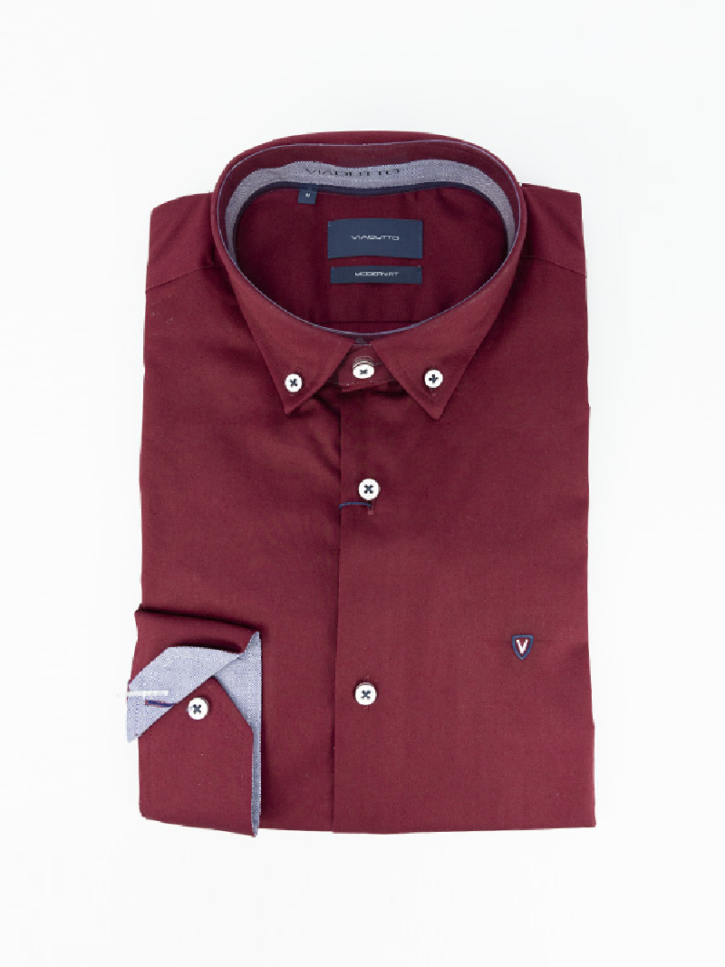 Camisa Homem Bordô