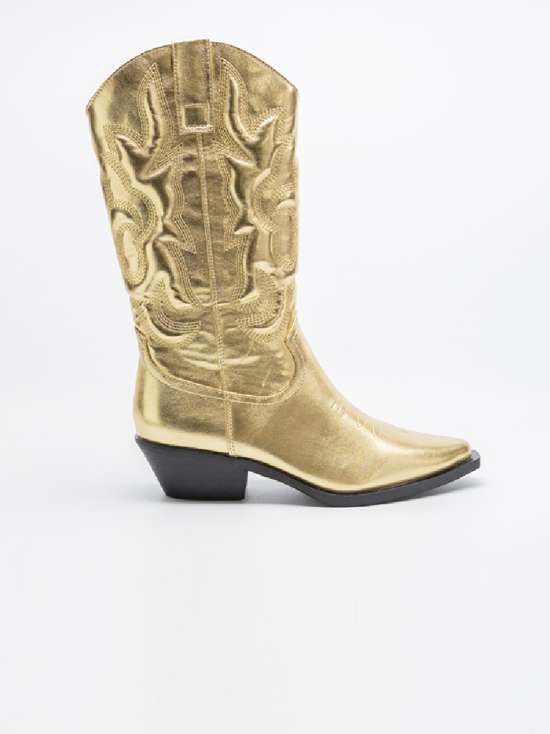 Bota Texana Dourado