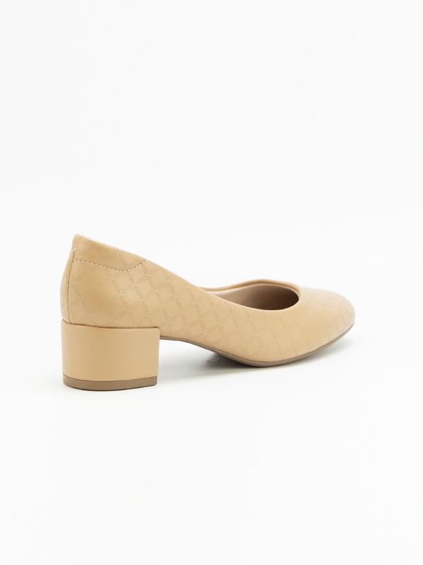 Sapatos salto baixo, conforto, sola flexível, beira rio