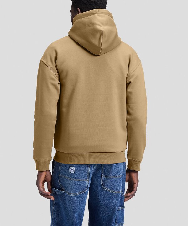 Sweatshirt Homem Lee, Camisola Capuz, Hoodie, Cor Khaki