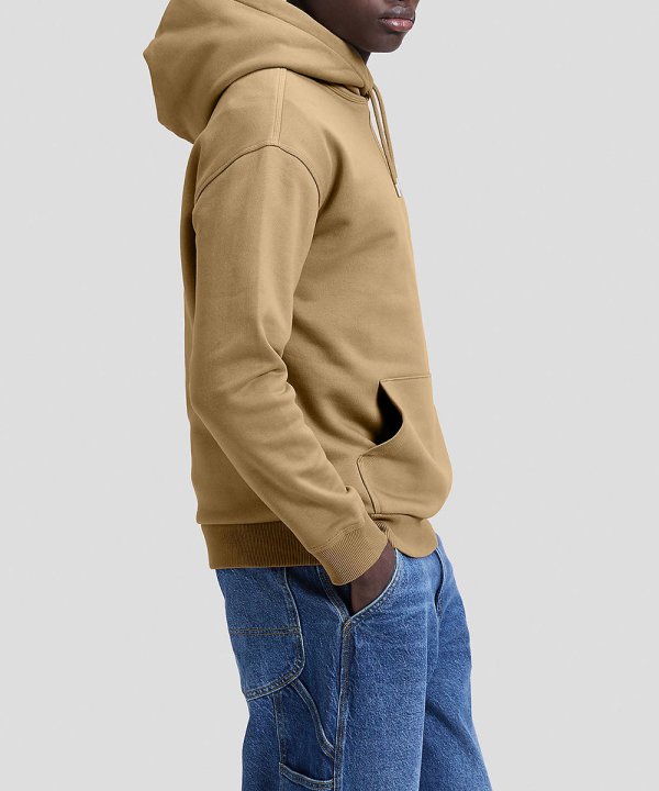Sweatshirt Homem Lee, Camisola Capuz, Hoodie, Cor Khaki