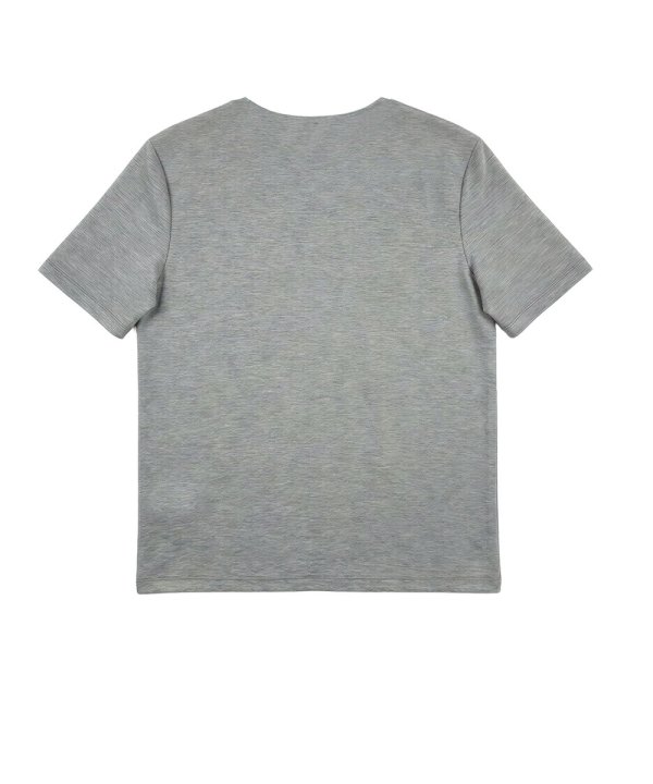T-Shirt Senhora Foursoul, na Cor Cinza, Decote Redondo