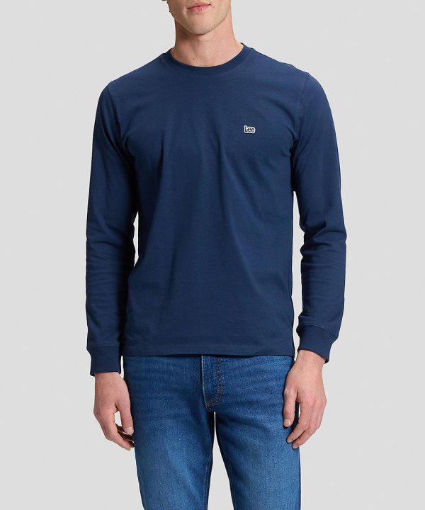 SweatShirt Homem, Marca Lee, Cor Azul Escuro, Decote Redondo