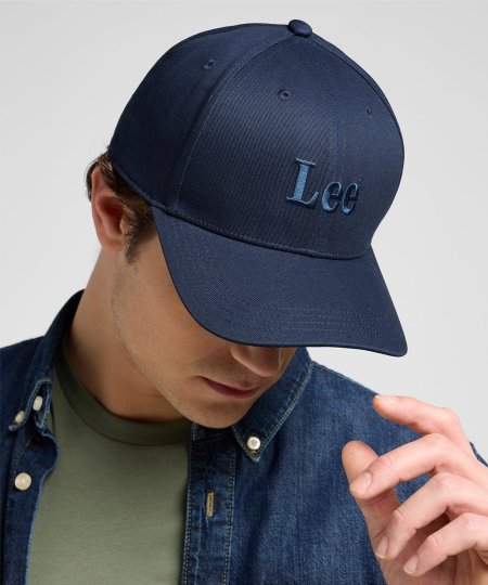 Boné Homem Lee, Cap Lee, Cor Azul Escuro